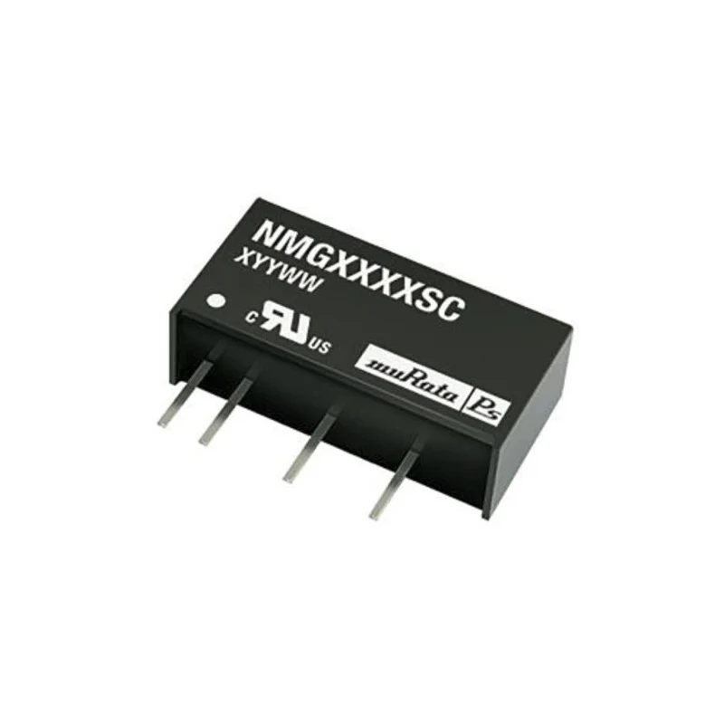 Murata Power Solutions 2W SIP Single Output Unregulated Isolated DC-DC Converter Through Hole 9V DC Output, 111mA NMG1209SC