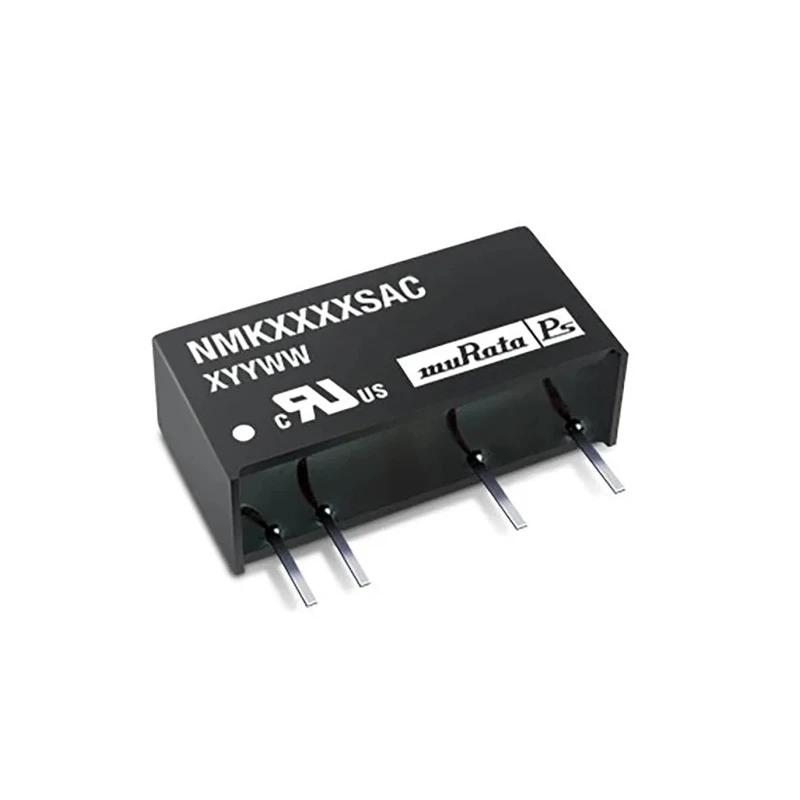 Murata Power Solutions NMK 2W SIP Single Output Unregulated DC/DC Converter 5V DC Output 400 mA 5.5V DC Input NMK0505SAC