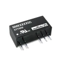Murata Power Solutions 2W SIP DC/DC Converter Dual Output 15V dc, 67 mA, 13.2V dc Input NMK1215SC