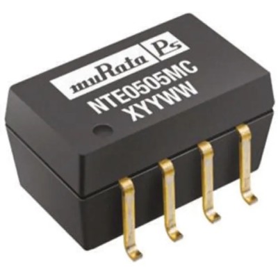 Murata Power Solutions DC/DC Converter Surface Mount 9V DC Output 111mA 10.8-13.2V Input 1W Max NTE1209MC