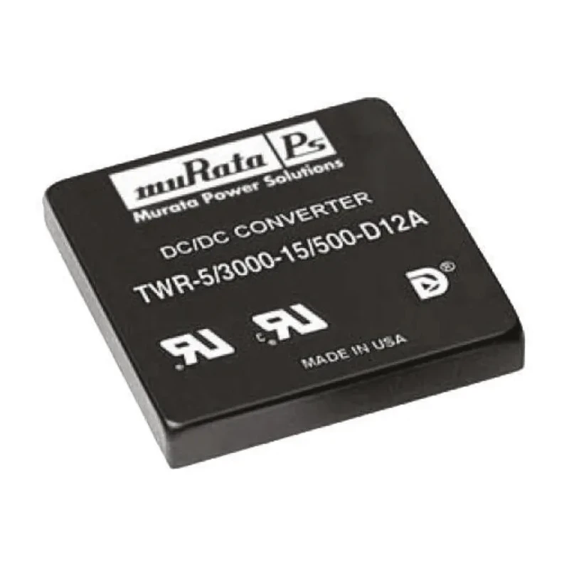 Murata Power Solutions DC/DC Converter, 5V dc Output, 3 A, 36V dc Maximum Input, 9V Minimum Input TWR-5/3000-15/500-D12A-C
