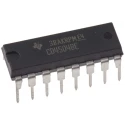 Texas Instruments Voltage Level Shifter 4 Elements TTL to CMOS Uni-Directional 16-Pin PDIP CD4504BE
