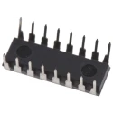 Texas Instruments Voltage Level Shifter 4 Elements TTL to CMOS Uni-Directional 16-Pin PDIP CD4504BE