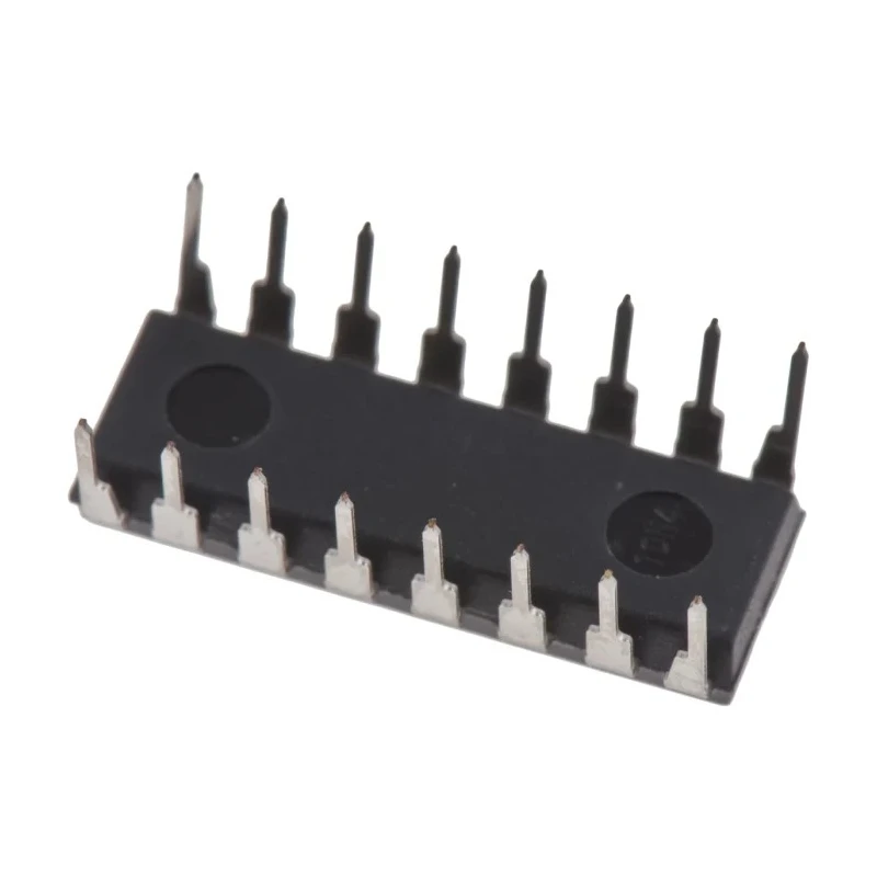 Texas Instruments Voltage Level Shifter 4 Elements TTL to CMOS Uni-Directional 16-Pin PDIP CD4504BE