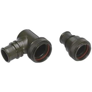Amphenol Limited Circular Connector Backshell For MIL-C 38999 Connector Shell Size 9 Straight Female Zinc Plated BK4Size