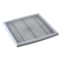 Schneider Electric Grey Injected Thermoplastic Parallel Slat Ventilation Grille 268x248x18 mm NSYCAG223LPF