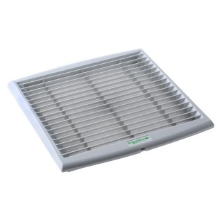 Schneider Electric Grey Injected Thermoplastic Parallel Slat Ventilation Grille 268x248x18 mm NSYCAG223LPF