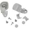 Schneider Electric PanelSeT Series Grey Enclosure Accessory Hinge for Use with Thalassa TBP and TBS Enclosures NSYAEDH20TB