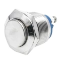 EOZ R Series 19.2 mm Panel Mount Momentary Push Button Switch, SPST, IP65, 36 V dc R19FRSSTAG