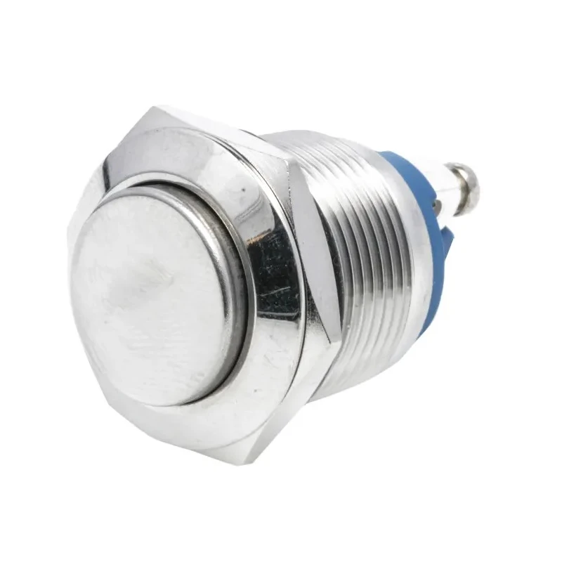 EOZ R Series 19.2 mm Panel Mount Momentary Push Button Switch, SPST, IP65, 36 V dc R19FRSSTAG