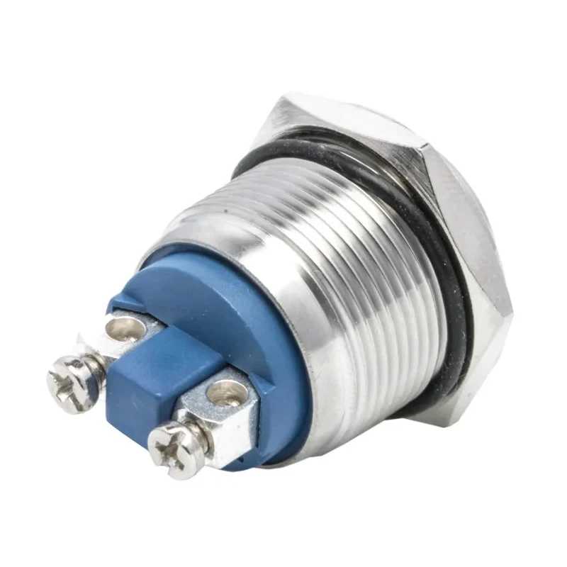 EOZ R Series 19.2 mm Panel Mount Momentary Push Button Switch, SPST, IP65, 36 V dc R19FRSSTAG