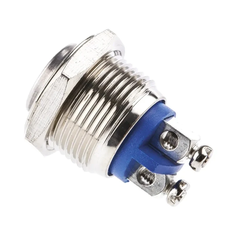 EOZ R Series Push Button Switch Momentary Panel 16.2 mm Cutout SPST IP65 48 V dc 250 V ac R16FRNSTAG