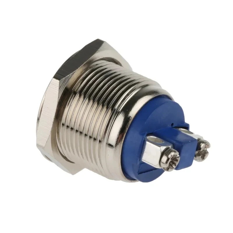 EOZ R Series Push Button Switch Momentary Panel Mount 19.2 mm Cutout SPST IP65 48 V dc R19DFNSTAG