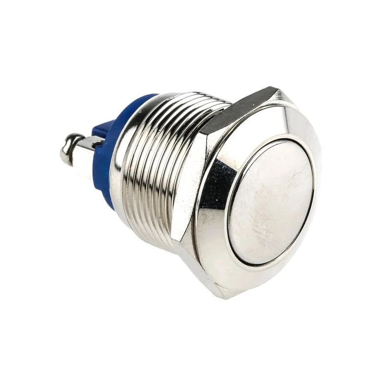 EOZ R Series Push Button Switch, Momentary, Panel Mount, 19.2 mm Cutout, SPST, IP65, 48 V dc 250 V ac R19FFNSTAG