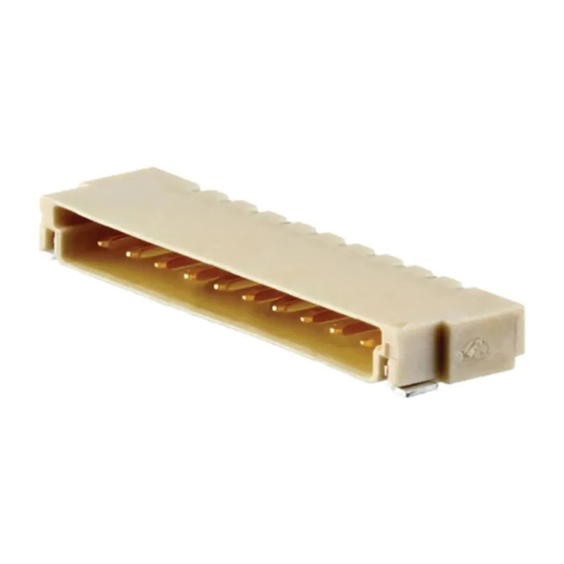 JAE LVDS Connector 1.25 mm Pitch 10 Way 1 Row Right Angle Surface Mount Receptacle Solder FI-S10P-HFE
