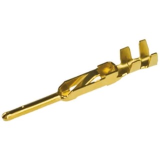 JAE Male Crimp Circular Connector Contact 3A 200V AC Gold over Nickel Plating JN1-22-22P-PKG100