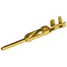 JAE Male Crimp Circular Connector Contact 3A 200V AC Gold over Nickel Plating JN1-22-22P-PKG100