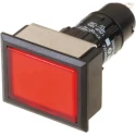 EAO 71 Series Red Momentary Flush Aluminium Push Button Head IP65 IP65