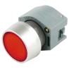 EAO 04 Series Red Momentary Push Button Head 22.5 mm Cutout IP65 704.012.2