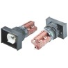 EAO Illuminated Push Button Switch for Use with Series 31, Snap Action, Momentary or Maintained Switching, 16mm 31-122.0252
