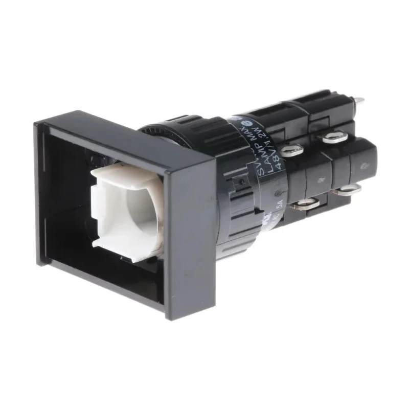 EAO Illuminated Push Button Switch for Use with Series 31, 16mm Cutout Diameter, Panel Mounting 31-262.0252