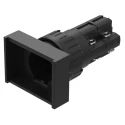 EAO Illuminated Push Button Switch for Use with Series 31, 16mm Cutout Diameter, Panel Mounting 31-262.0252