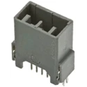 JAE MX34 Series Straight Through Hole Shrouded PCB Header 5 Contacts 2.2 mm Pitch 3A MX34