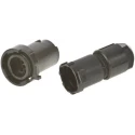 JAE Circular Connector 4 Contacts Cable Mount 20 mm Socket Male IP67 200V 5A Synthetic Resin Housing JN1HS04MK2-R