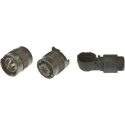 JAE Circular Connector, 10 Contacts, Cable Mount, 22 mm Connector Size, Plug Female, IP67 Rated, Right Angle JN2FS10SL1-R