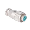 JAE Circular Connector 3 Contacts Cable Miniature Plug Female SRCN Series SRCN6A13-3S