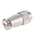 JAE Circular Connector 3 Contacts Cable Miniature Plug Female SRCN Series SRCN6A13-3S