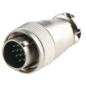 JAE Circular Connector 10 Contacts Cable Miniature Plug Male Threaded SRCN6A16-10P