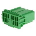 JAE Automotive Connector Female Green Cable 14 Way Crimp Termination IL-AG5-14S-D3C1-A