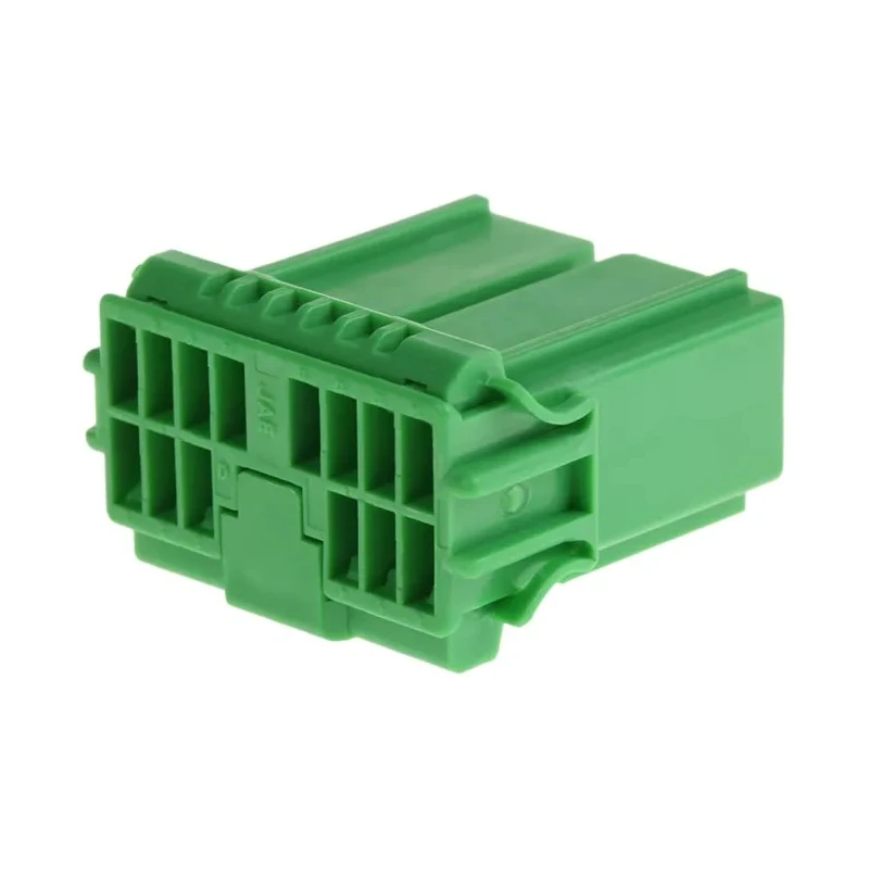 JAE Automotive Connector Female Green Cable 14 Way Crimp Termination IL-AG5-14S-D3C1-A