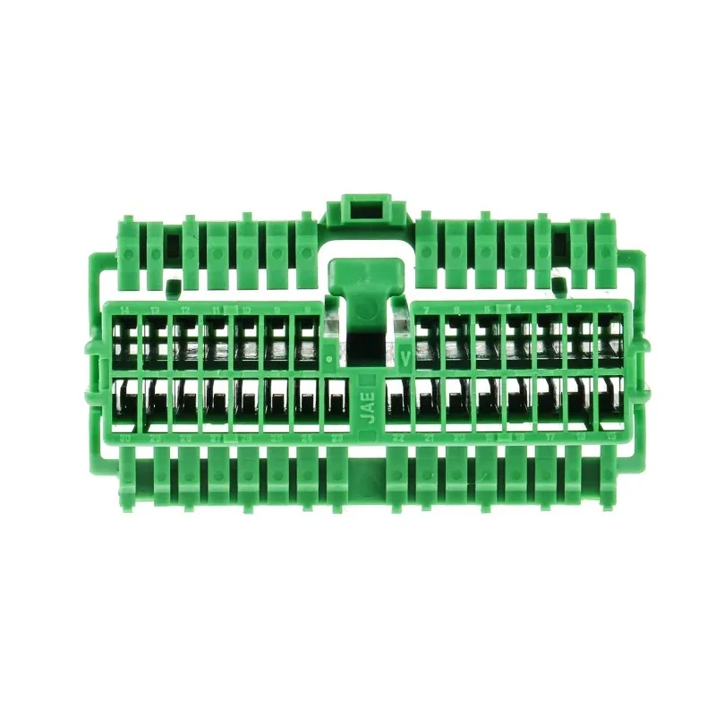 JAE IL-AG5 Series Automotive Connector Female Yellow Cable 30 Way Crimp Termination IL-AG5-30S-D3C1