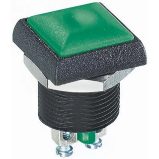 APEM IR Series Momentary Push Button Switch, Panel Mount, 14.8 mm Cutout, SPST, IP67 IRC3V232