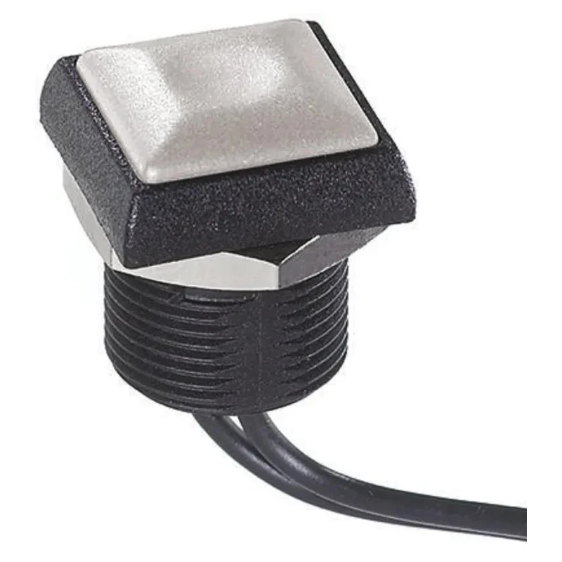 APEM IR Series Momentary Push Button Switch, SPST, Panel Mount, 14.8 mm Cutout, IP67, White Button IRC3F472
