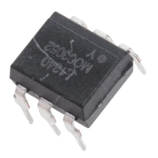 Lite-On Optocoupler Through Hole 6-Pin PDIP Triac Output 1.4V Max Forward Voltage MOC3052