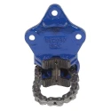 Irwin Chain Pipe Vice with 100 mm Jaw Opening, Bolt Mount, Durable S.G. Ductile Iron Body T182C