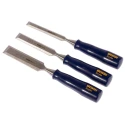 Irwin 3 Piece Steel Bevel Edge Chisel Set, 25 mm Blade Width TM444S3