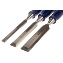 Irwin 3 Piece Steel Bevel Edge Chisel Set, 25 mm Blade Width TM444S3