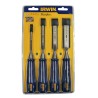 Irwin 4 Piece Steel Bevel Edge Chisel Set TM444S4