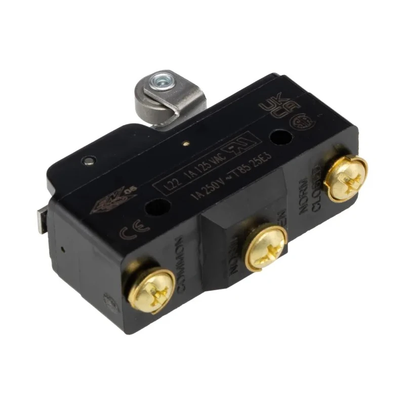 Honeywell Technologies BZ Series Roller Lever Limit Switch SPDT 250V AC Phenolic Housing BZ-2RW82272-A2