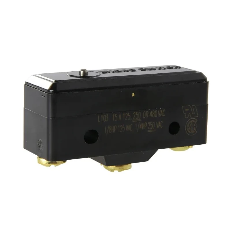 Honeywell Technologies BZ Series Pin Plunger Limit Switch, SPDT, General Purpose Phenolic Housing, 250V AC, 25A BZ-R-A2