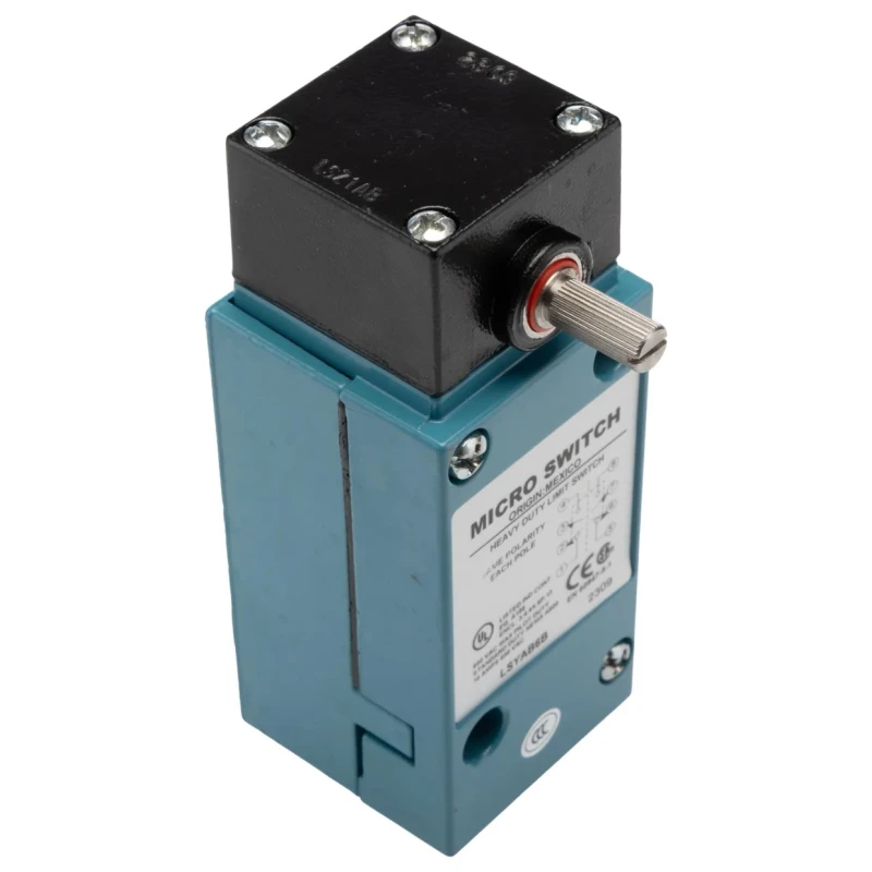 Honeywell Technologies HDLS Series Plunger Limit Switch, SPDT Contact, IP65 IP66 IP67 Die Cast Zinc Housing, 600V LSYAB6B