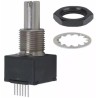 Bourns 14 mm Rotary Optical Incremental Encoder 5V dc, 64 PPR, Quadrature Signal, Flatted Shaft 6.35 mm EM14
