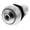 APEM IP Series Illuminated Push Button Switch, Latching, Panel Mount, 12.9 mm Cutout, SPST, Red LED, IP67, 24 IPR1SAD0LOS105