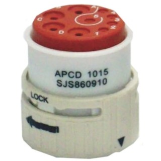 Amphenol PCD US Circular Connector, 3 Contacts, In-Line Mount, 6.02 mm Size, 13A Current, Plug Male, Luminus SJS840310