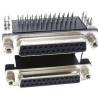 Amphenol Communications Solutions 25 Way Right Angle 2.77 mm Pitch Through Hole D-Sub Connector 4 to 40 UNC L17H2660131