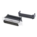 Amphenol Communications Solutions DFR 25 Way Right Angle 2.77 mm Pitch Cable D-Sub Connector Male L17DBFRA25P